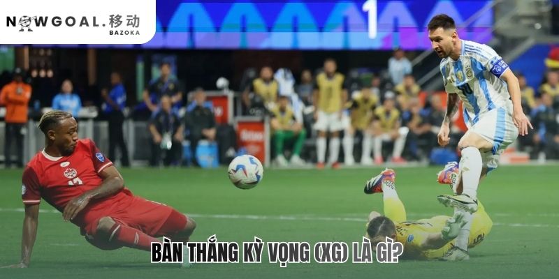 xG gán một giá trị xác suất cụ thể cho mỗi cú sút